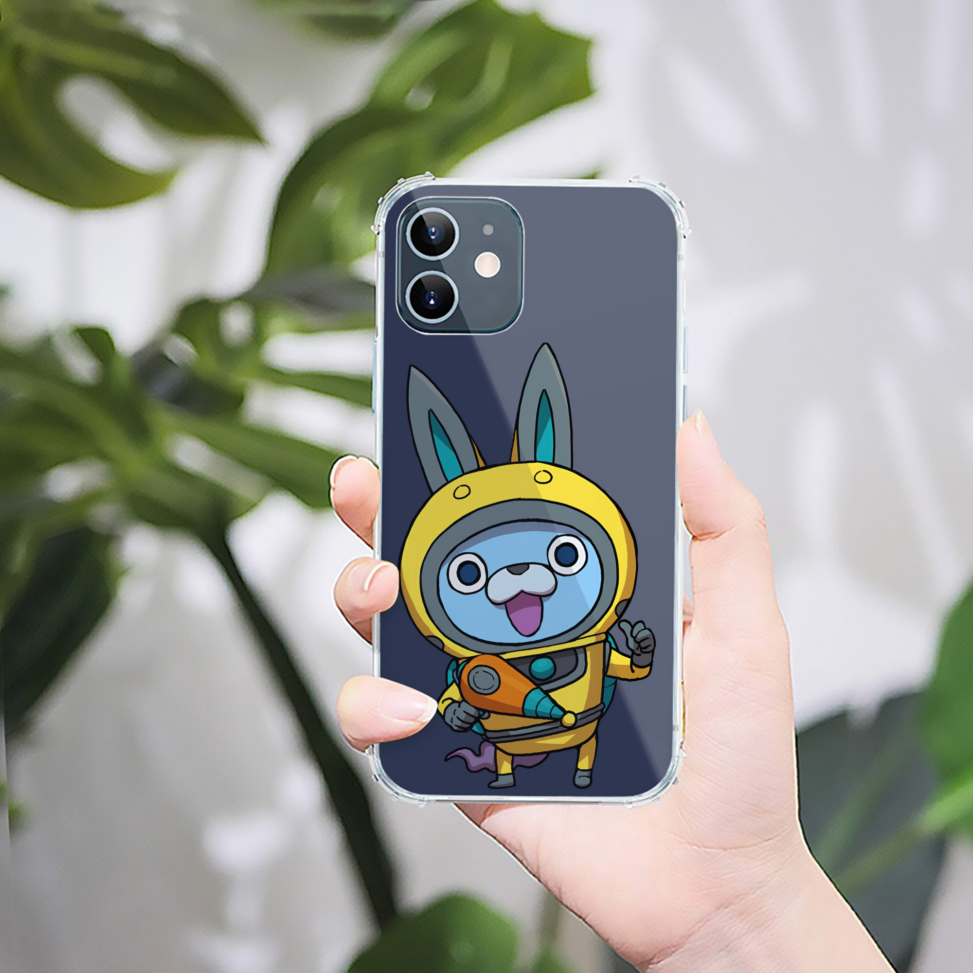 （画像用） 妖怪ウォッチ Yo-kai Watch 【iPhone 12シリーズ対応】透明スマホケース（クリアソフトケース）